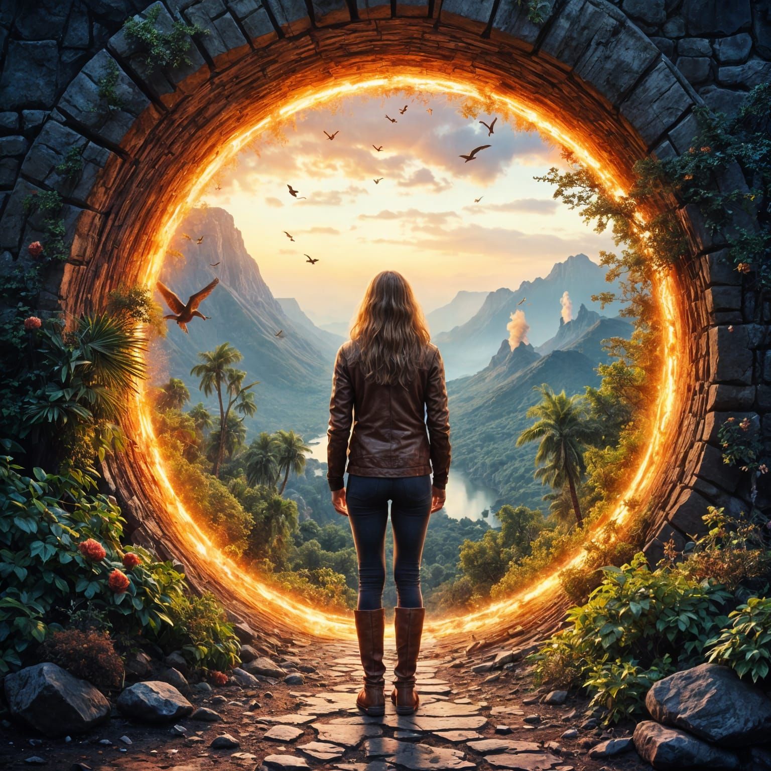 Portal To The Past  by @paulie