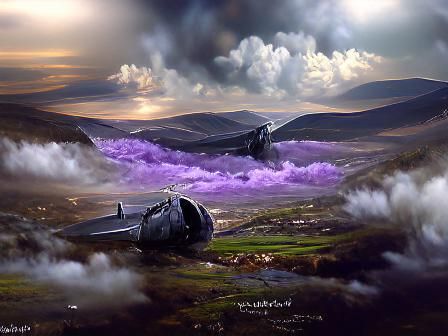 slipping away, violet
