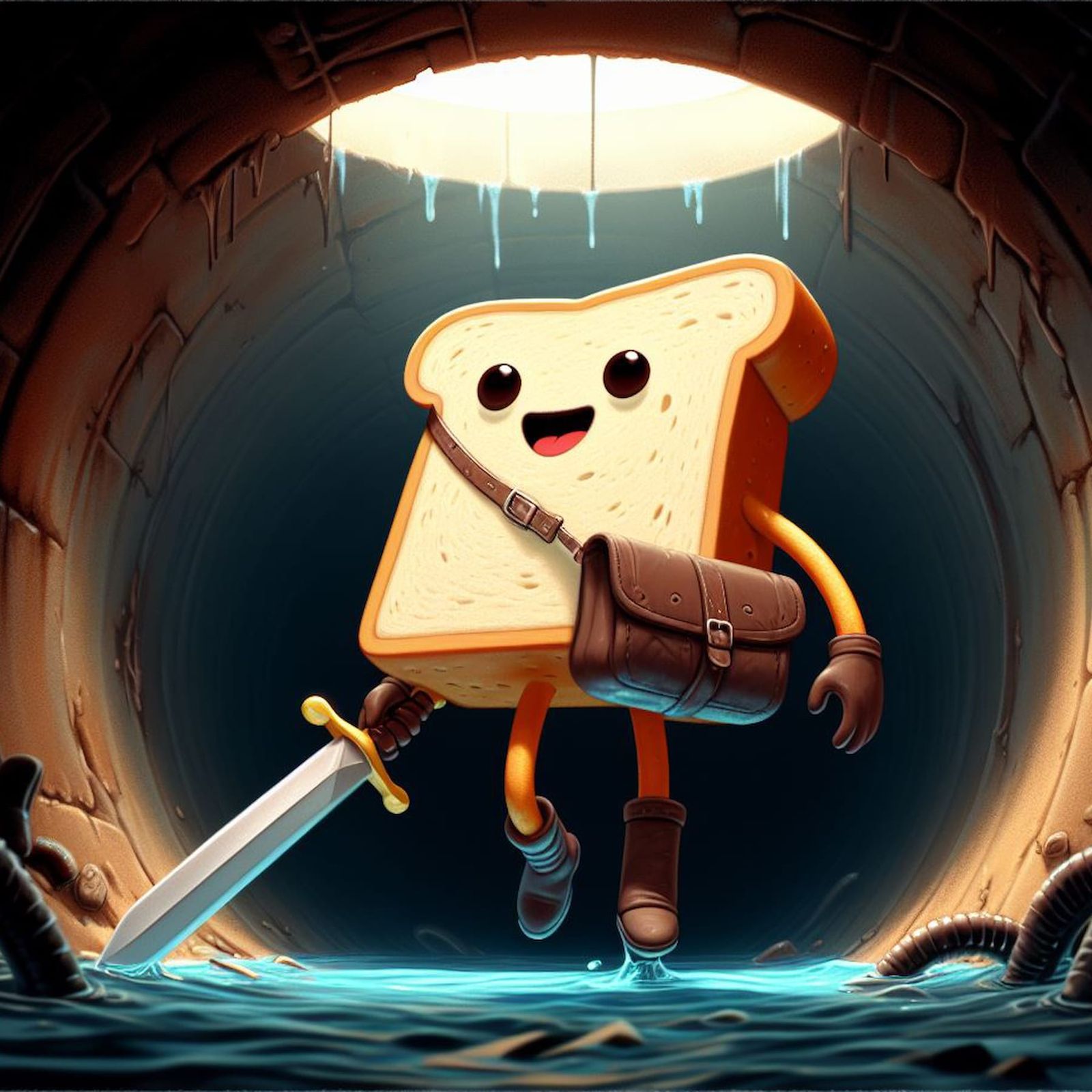 Toast Explores the Fairy King's Sewer
