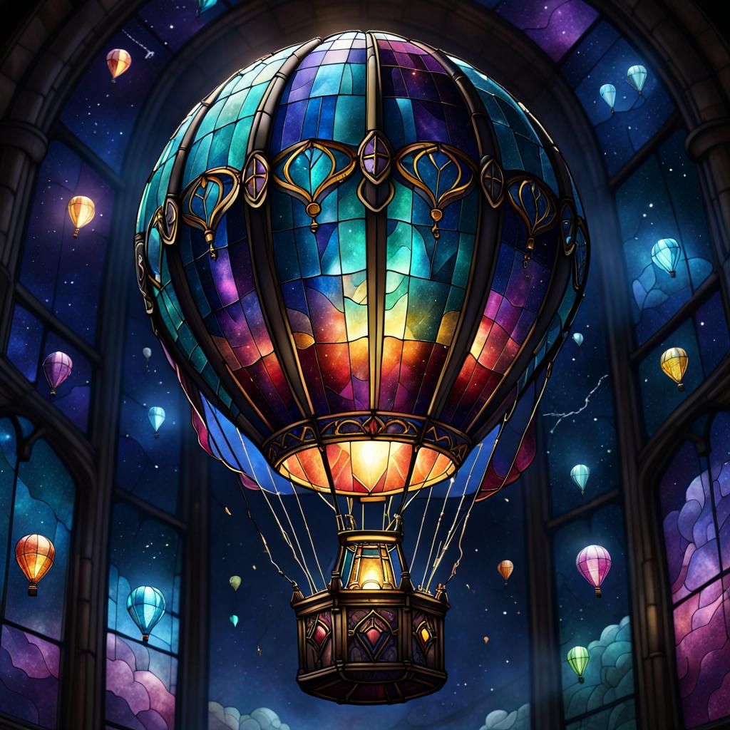 Hot Air Balloon  by @St_Moses