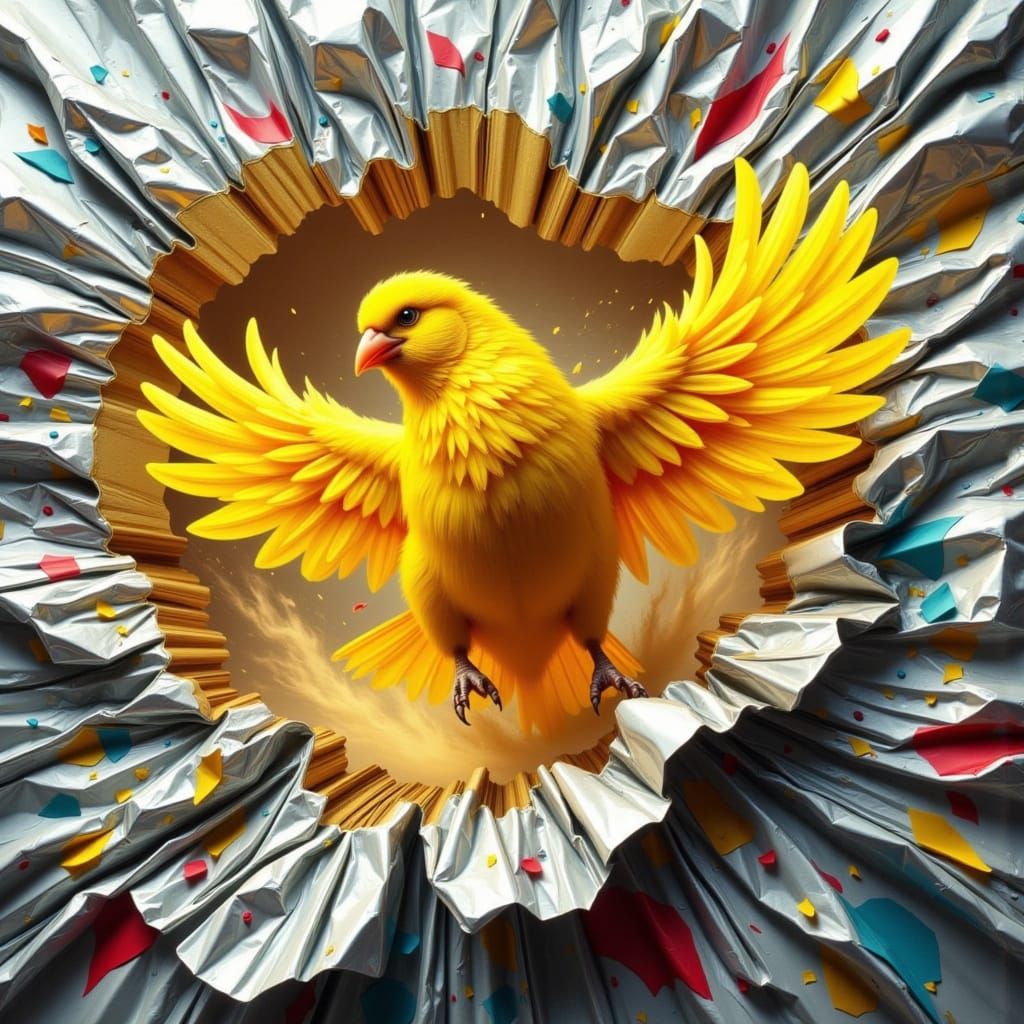 Canary Makes An Entrance