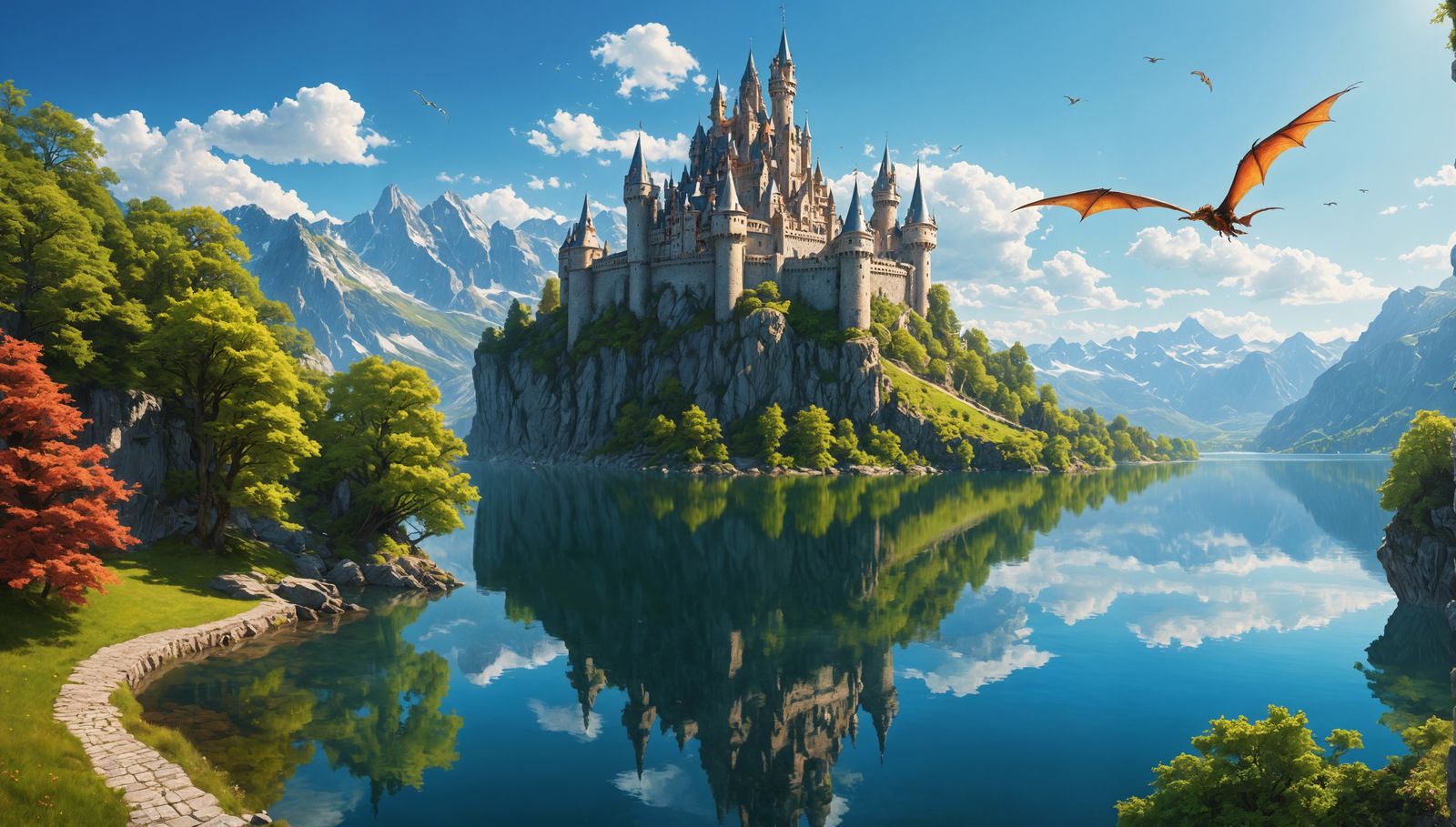 Fantasy Castle (4K version)