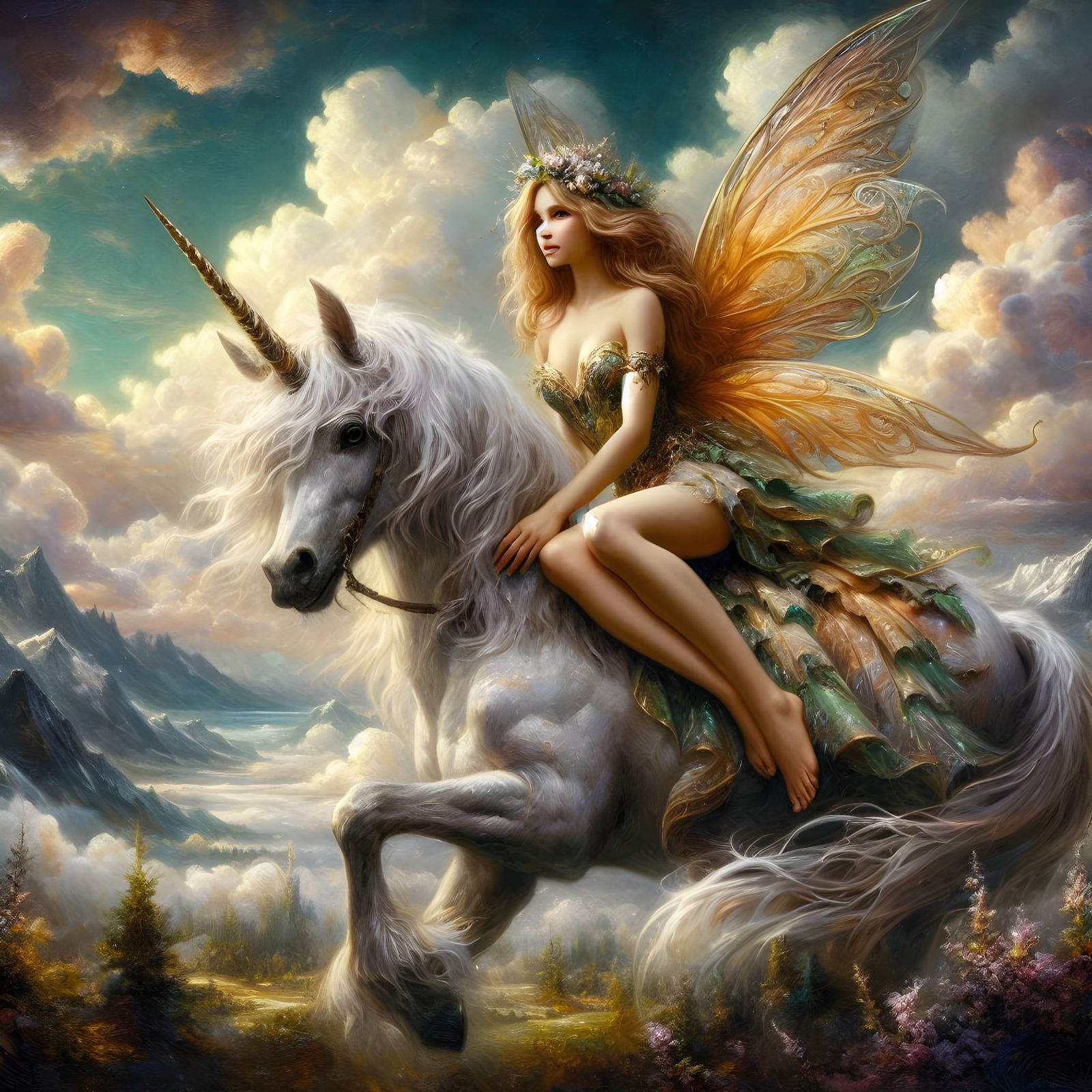 Fairy And Unicorn #2