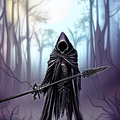 video game art by ariel fain and calvin boice of a cloaked s...