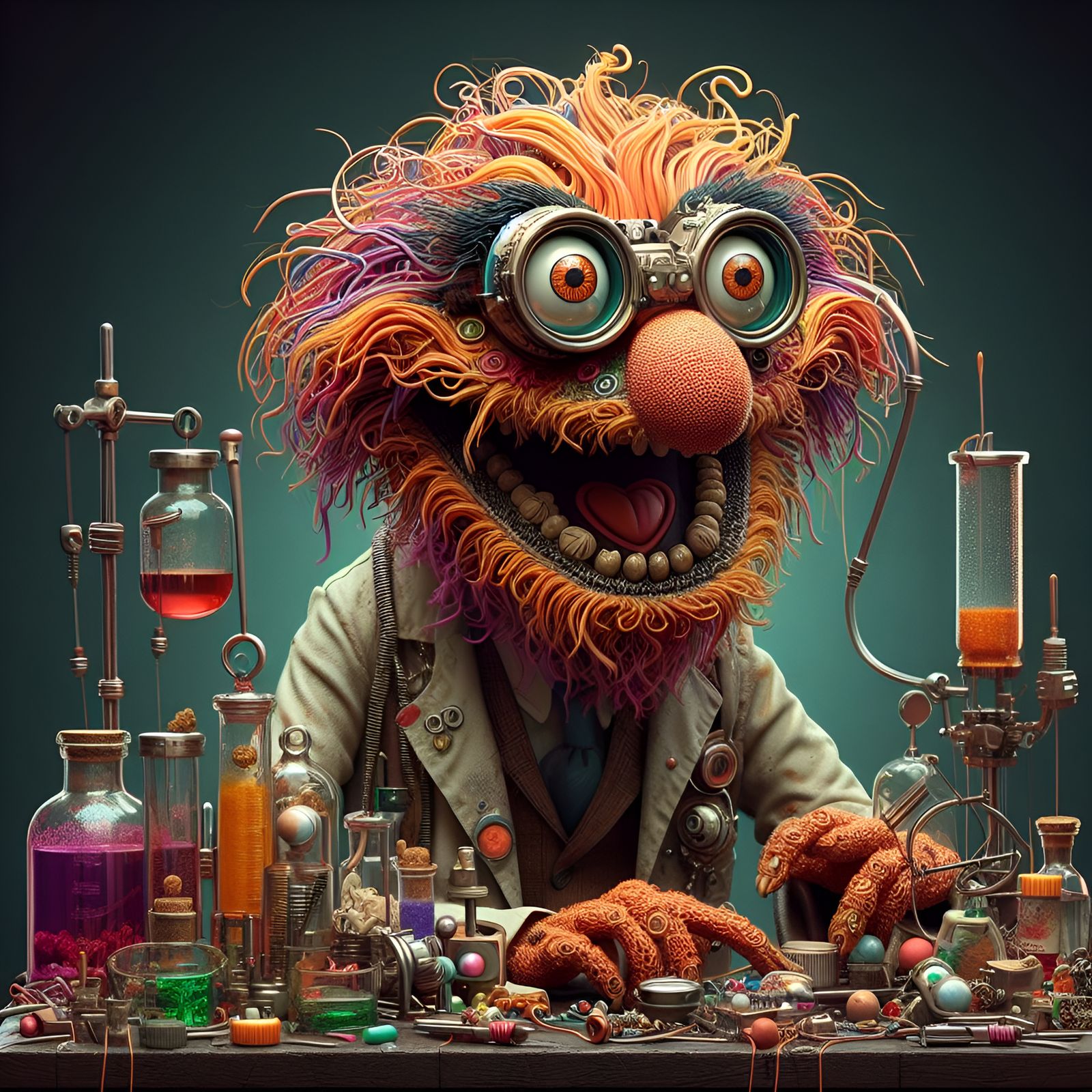 Meth Puppet Scientist