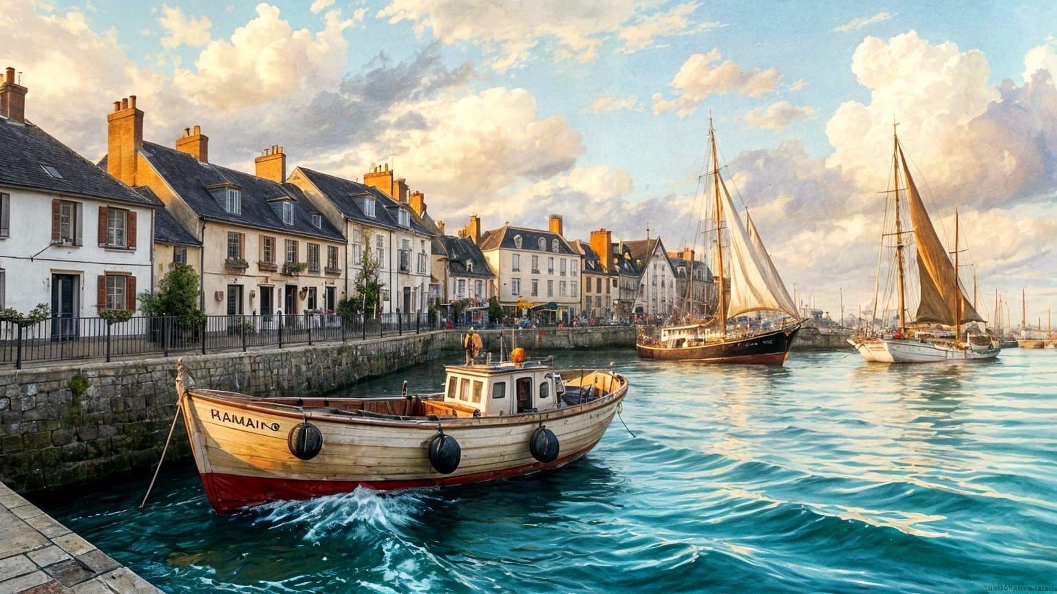 Port breton pittoresque  by @Ar Vran