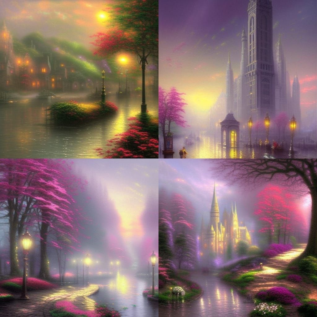 a city, hidden in shadows