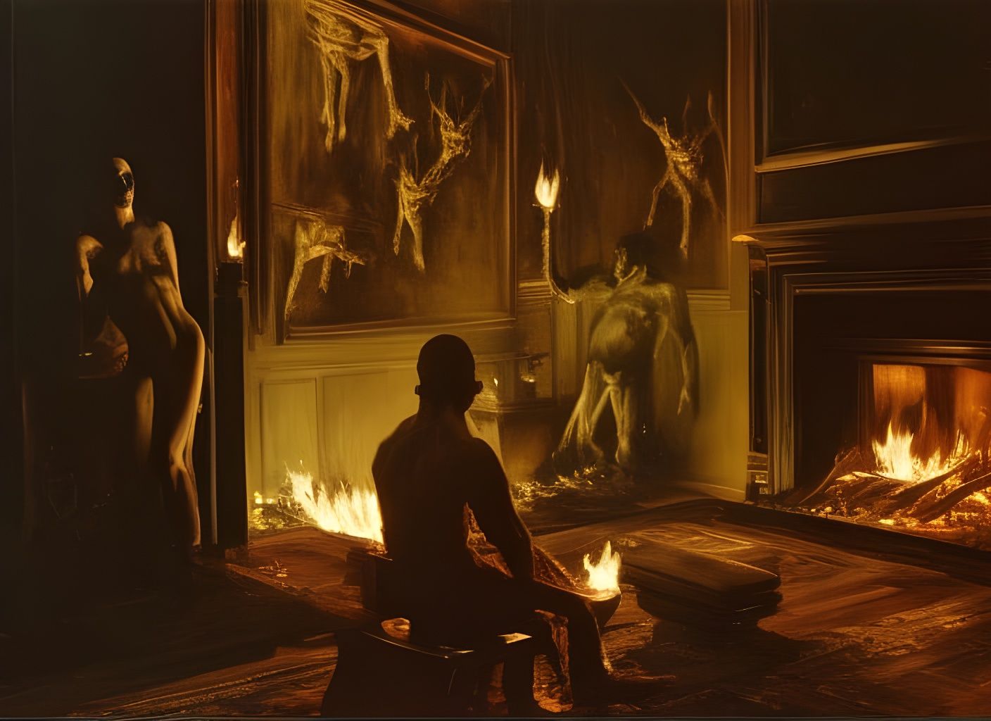 This is Fine - Haunted Style   by @E_Williams