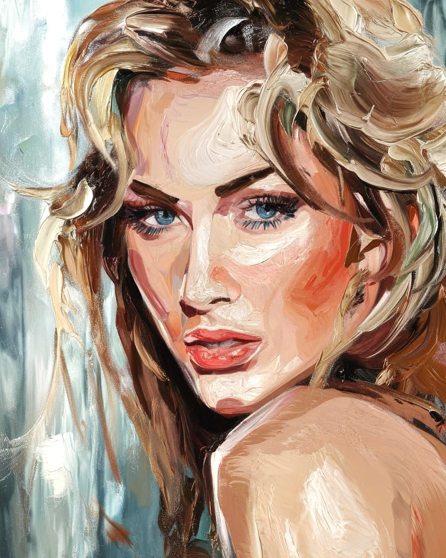 Woman Portrait Painting