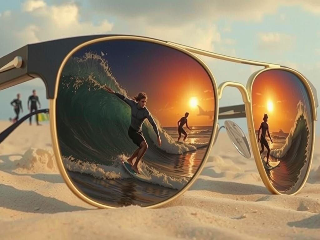 Sun,  Beach and Waves  by @MissVormt