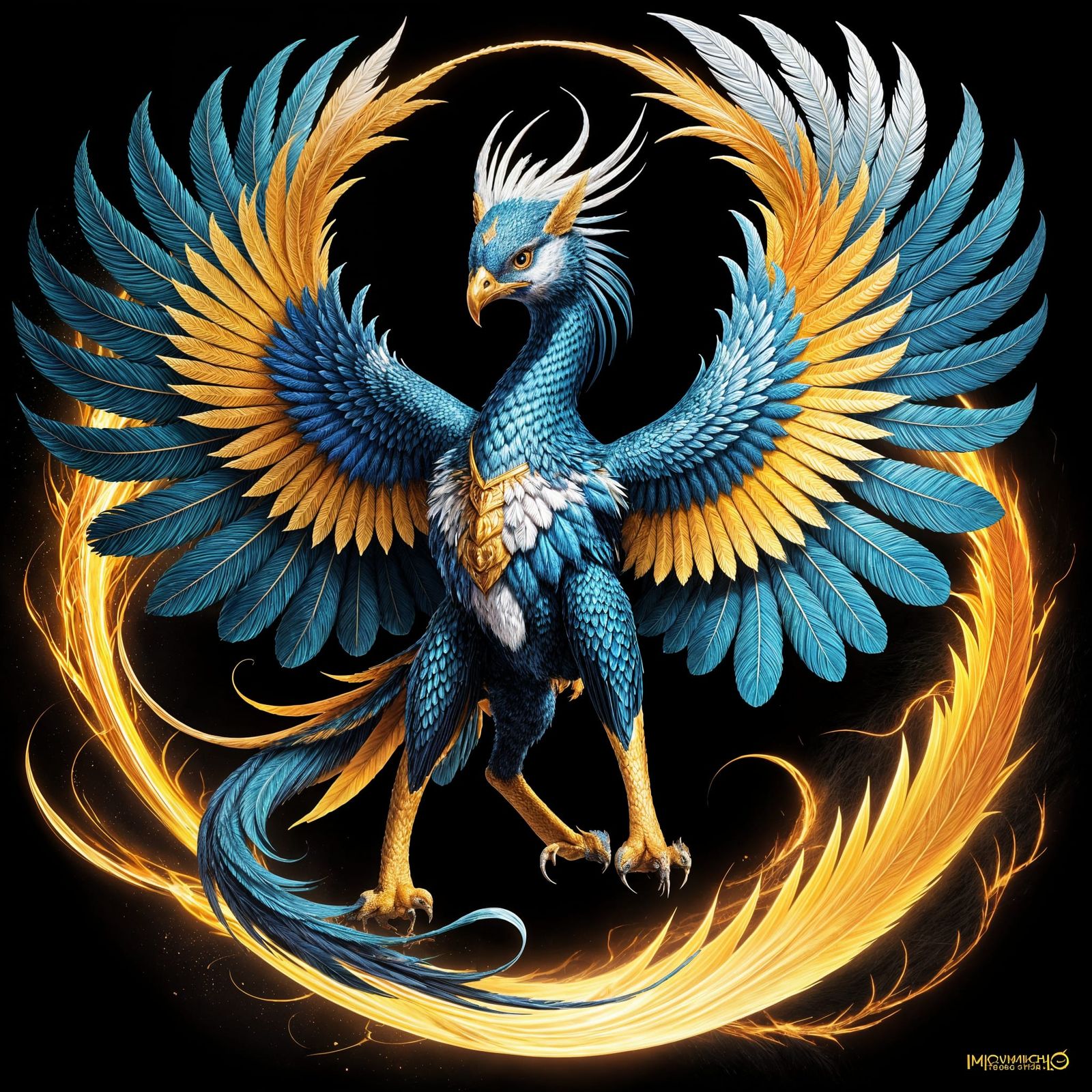 Felicity in blu (fanart for Fennah) - AI Generated Artwork - NightCafe ...