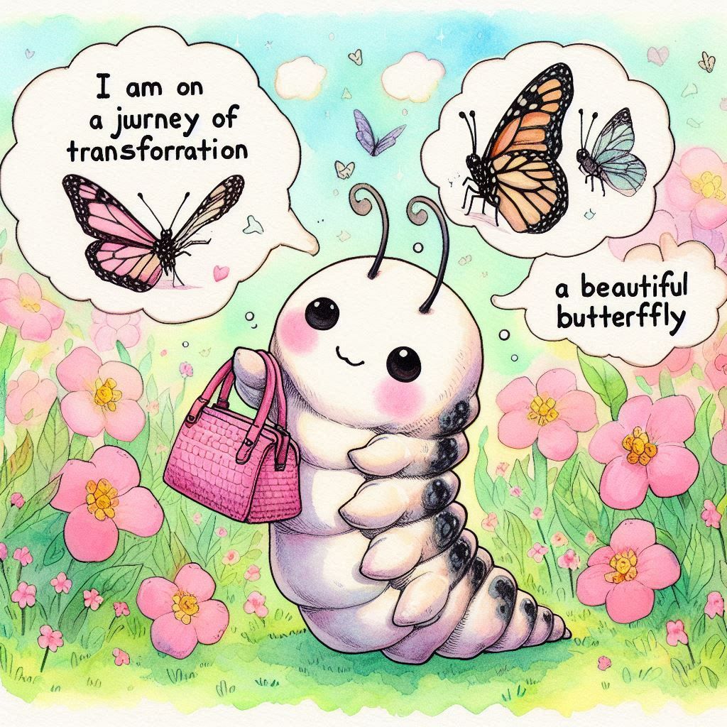 Excited Caterpillar🐛