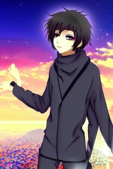 Beautiful Kuwaiti boy anime dreamcore
