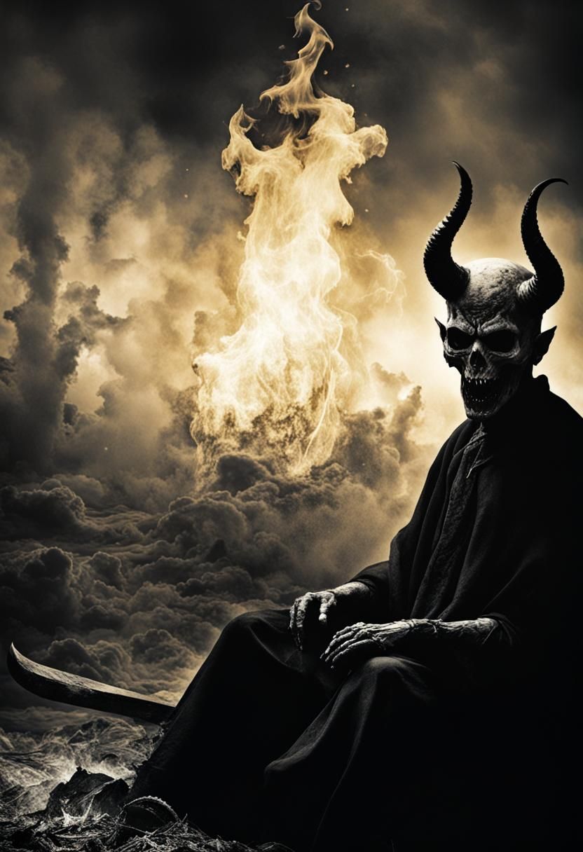 Devil Enemy of the Dark Age, decomposed, dismal Creation, de...