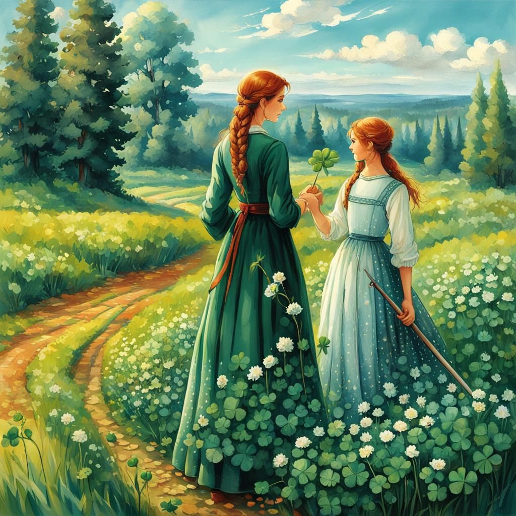 Abstract Vector Fractal with Zentangle and 3D Shading