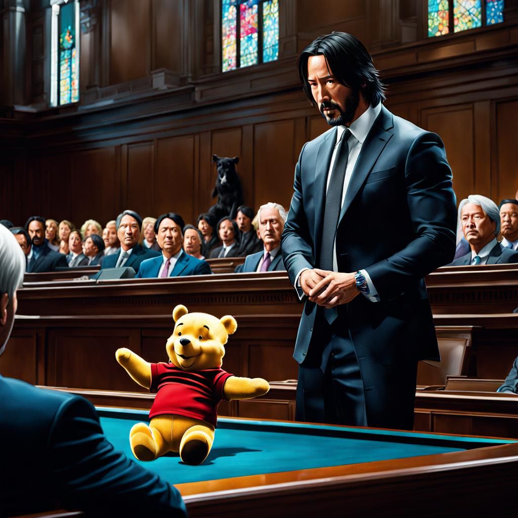 "Your Honour... My client pleads Oopsie Doopsie!"  by @Karen Ridley