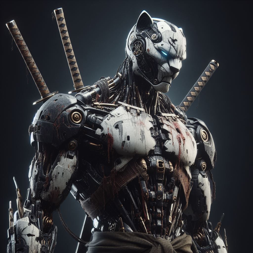 Samurai cyborg
