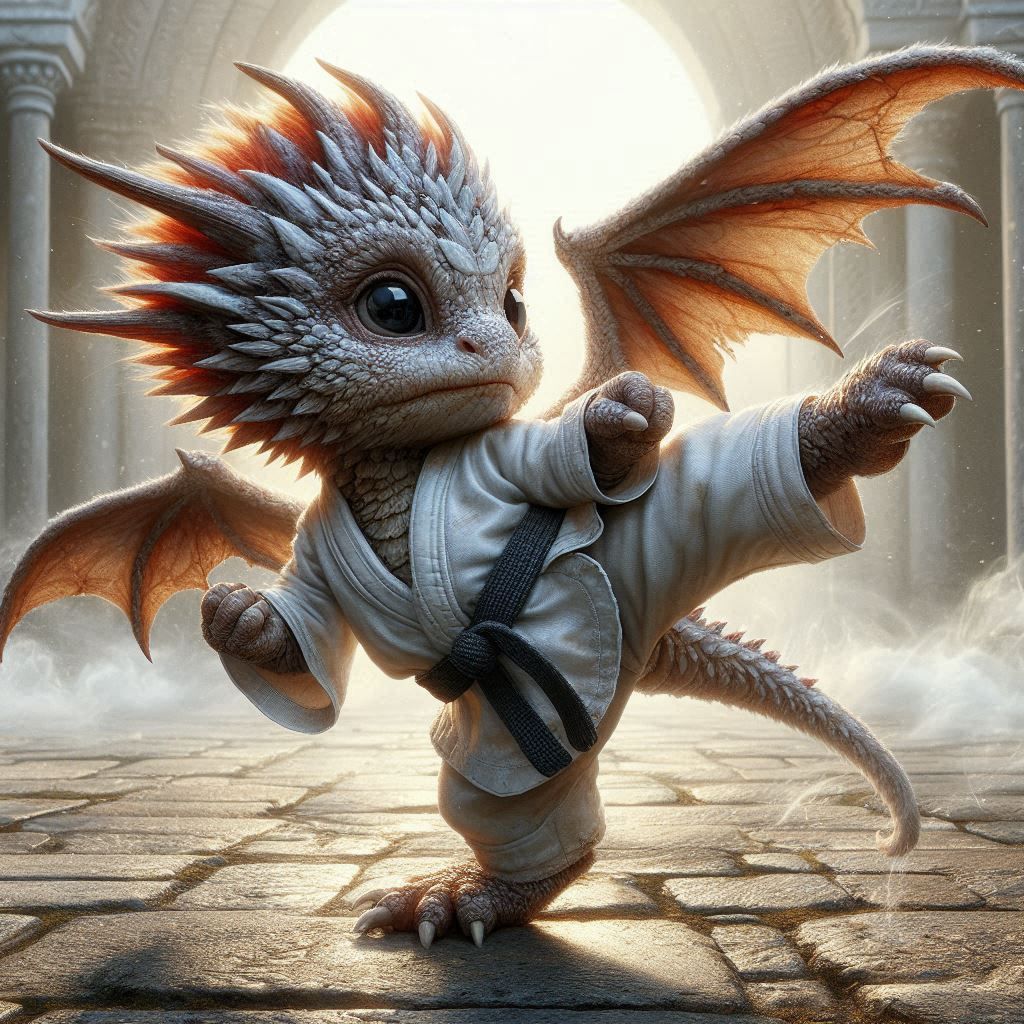 Baby Karate Dragon 3