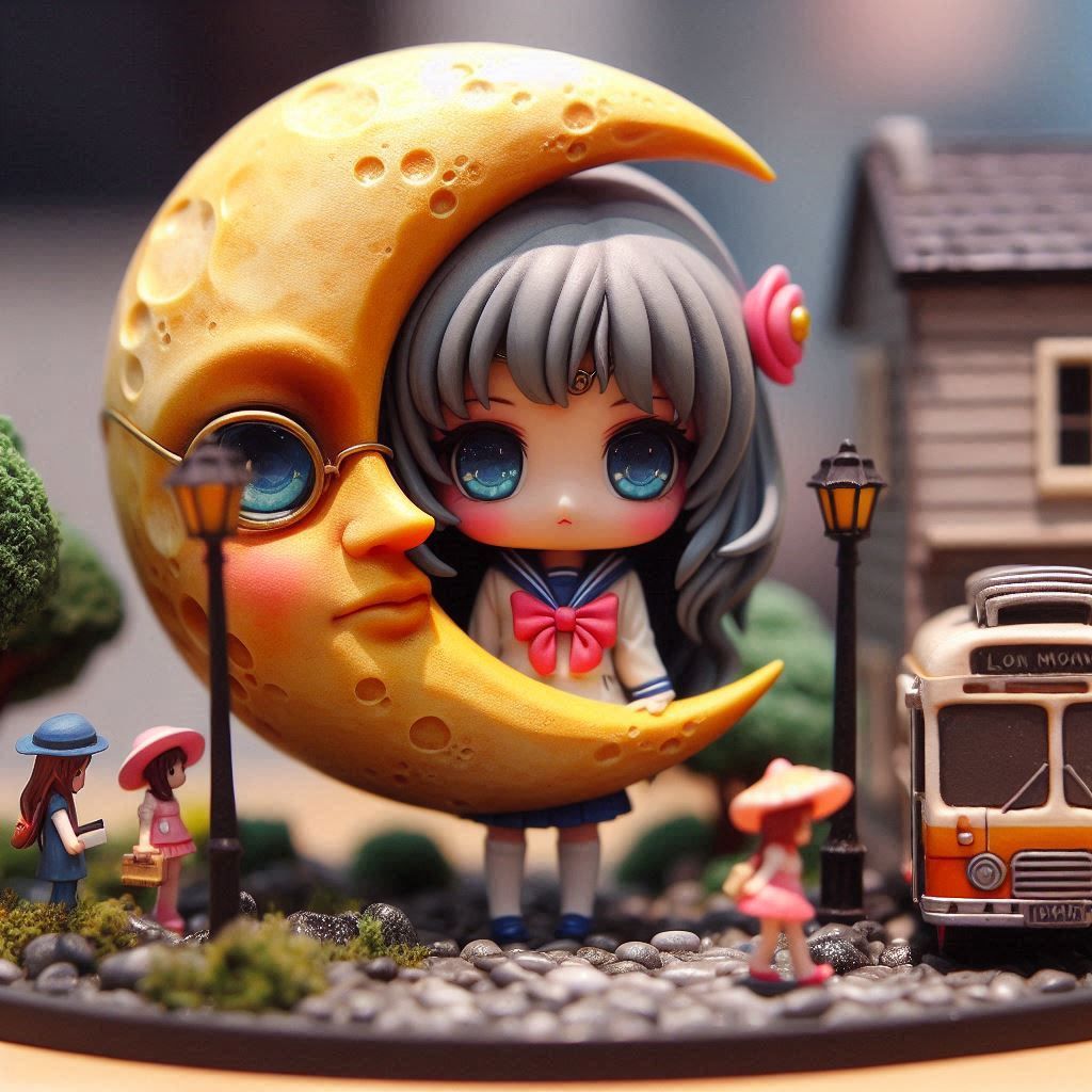 "urban miniature chibi Moon erutcurtsagem"