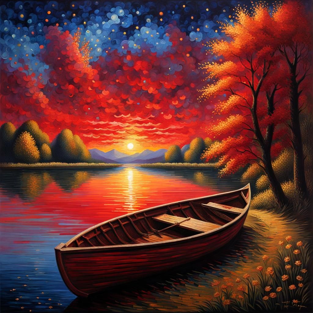 Crimson Riverscape  by @shs_kenya
