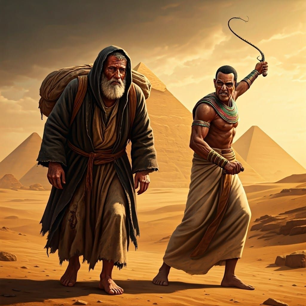 Ancient Jewish Slave Tormented in Egypt
