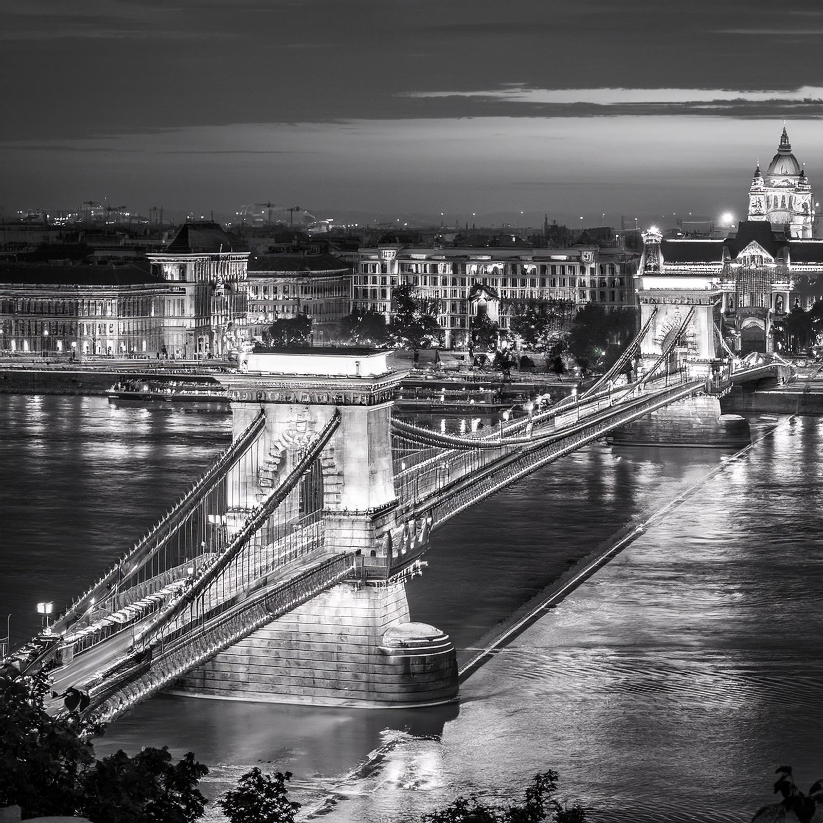 Budapest en N&B