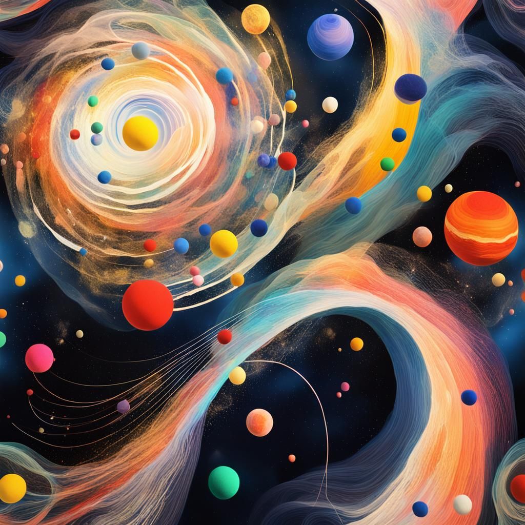 & abstract art hyper-detailed beautiful abstract art by Hilm...