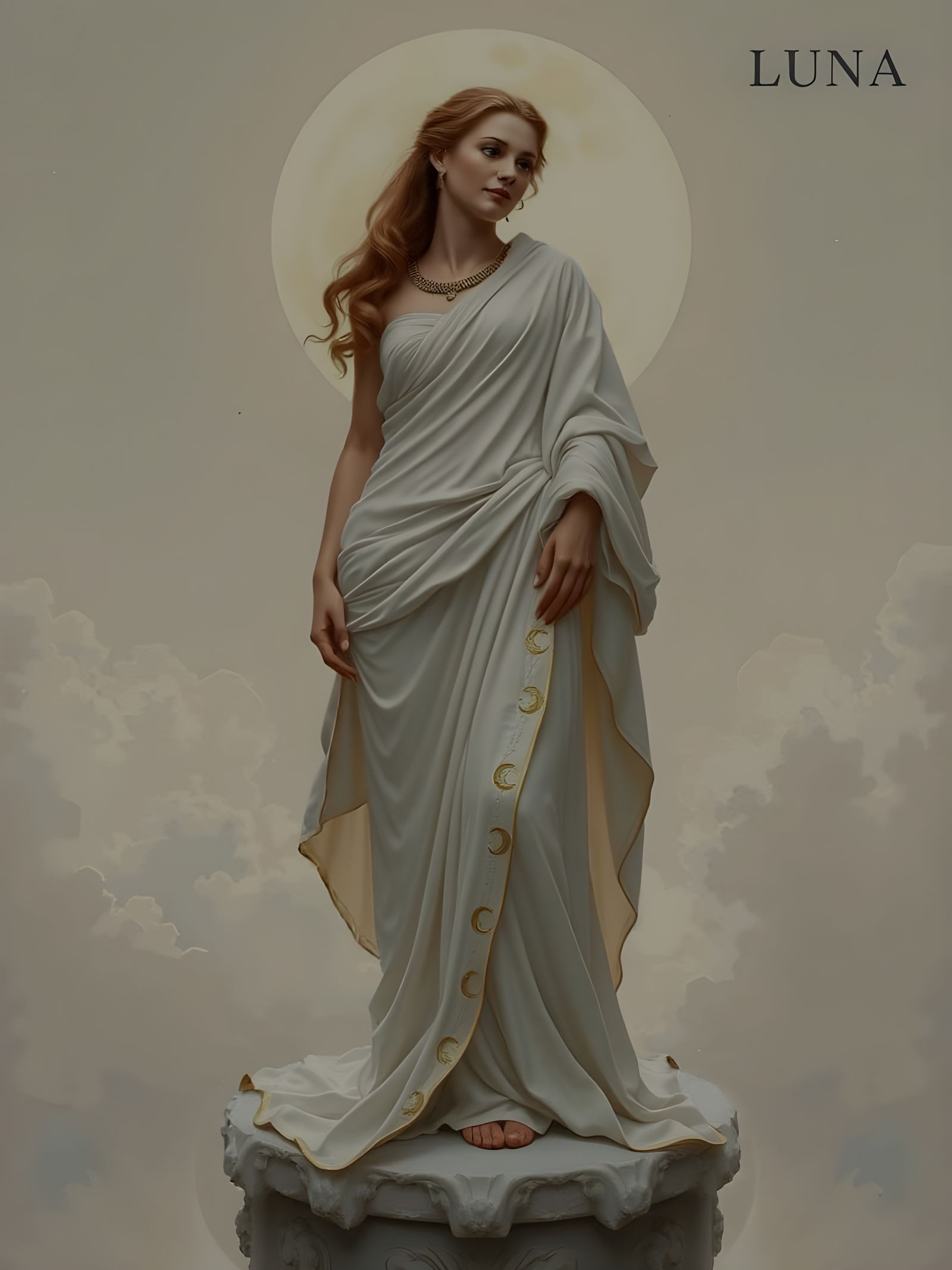 Luna - The Roman Goddess Of The Moon