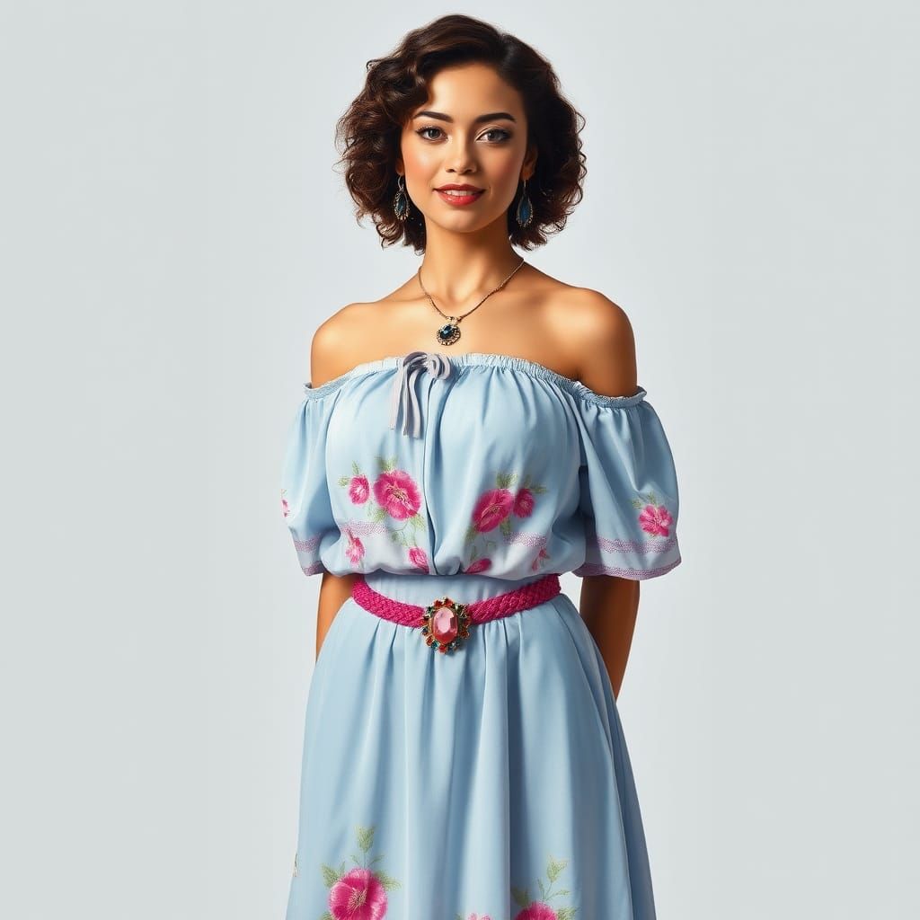 Full body length, a highly detailed realistic oil painting with alcohol