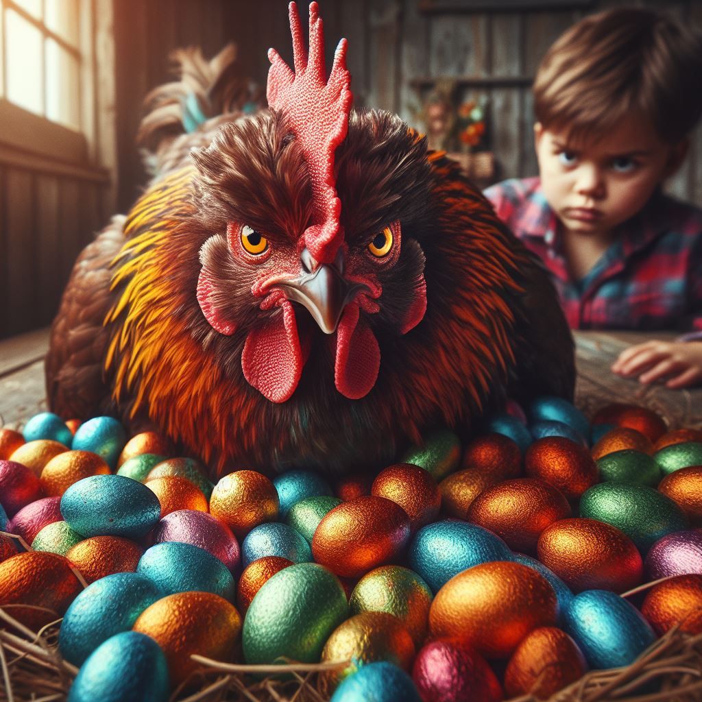 My eggs, MY-MY EGGS !