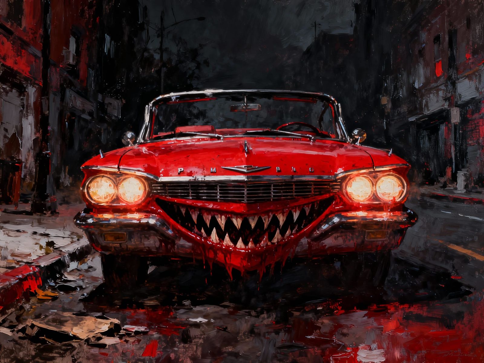 Evil Car  by @Lynn Kopelke