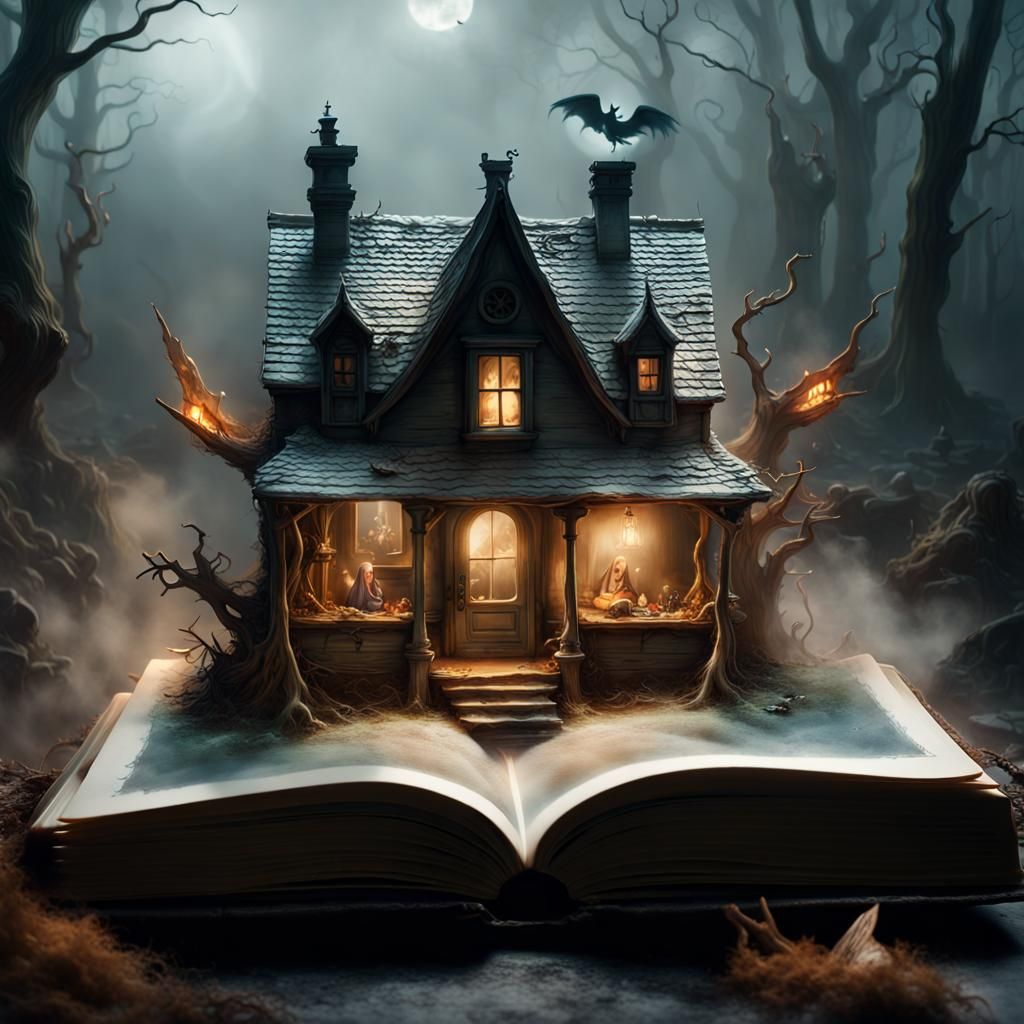 Witches cottage   by @Cilia