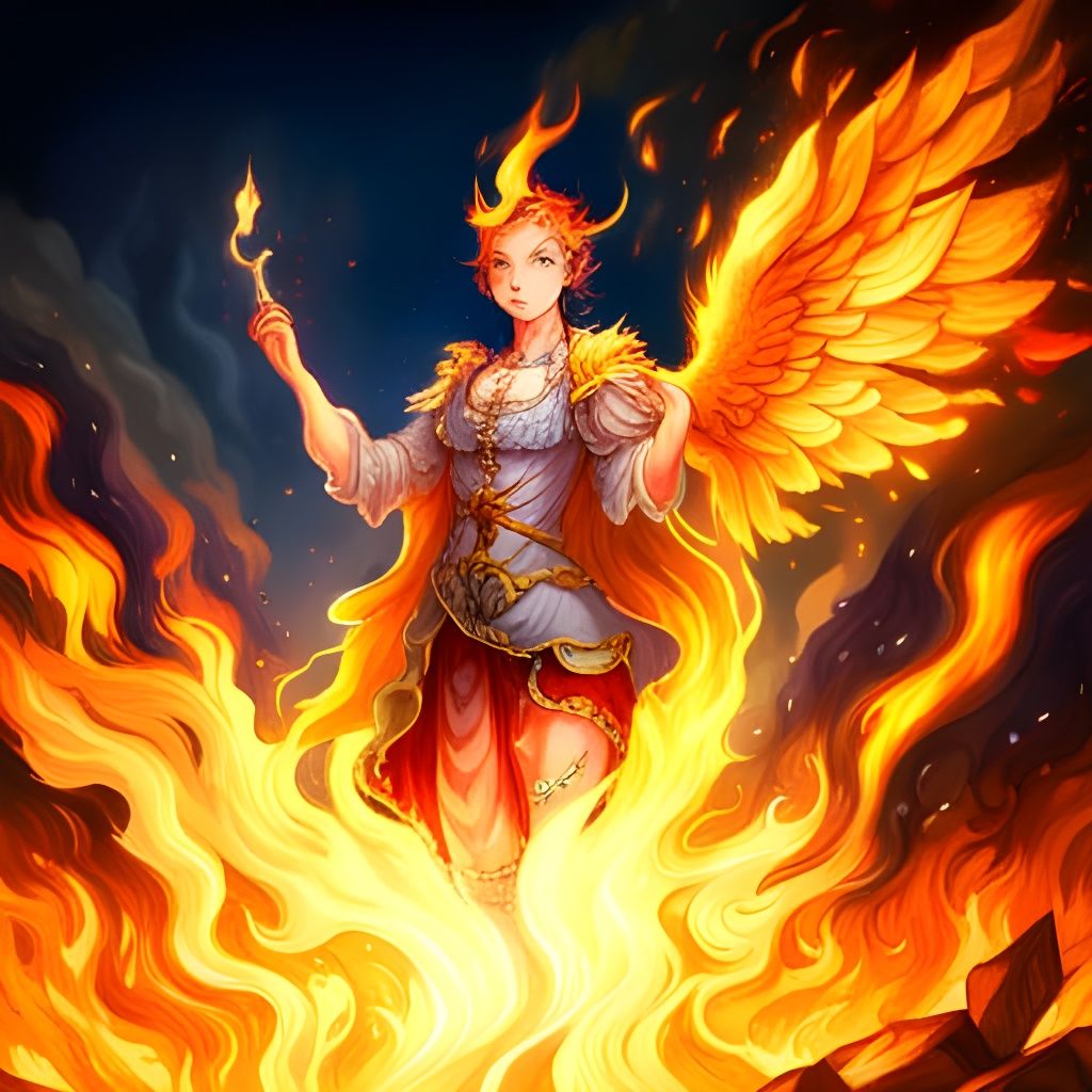 Phoenix Portrait (SDXL Beta First Try)
