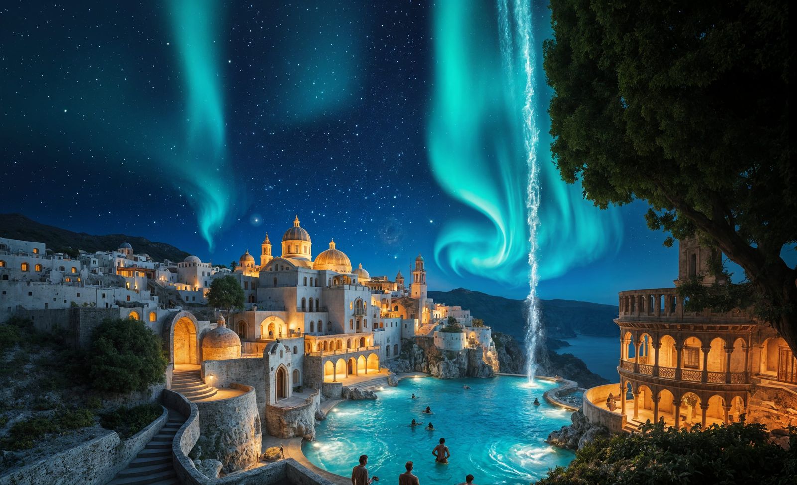 Aurora Rains  by @RandomlyGeneratedName