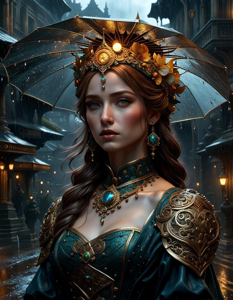 Keeping My Crown Dry