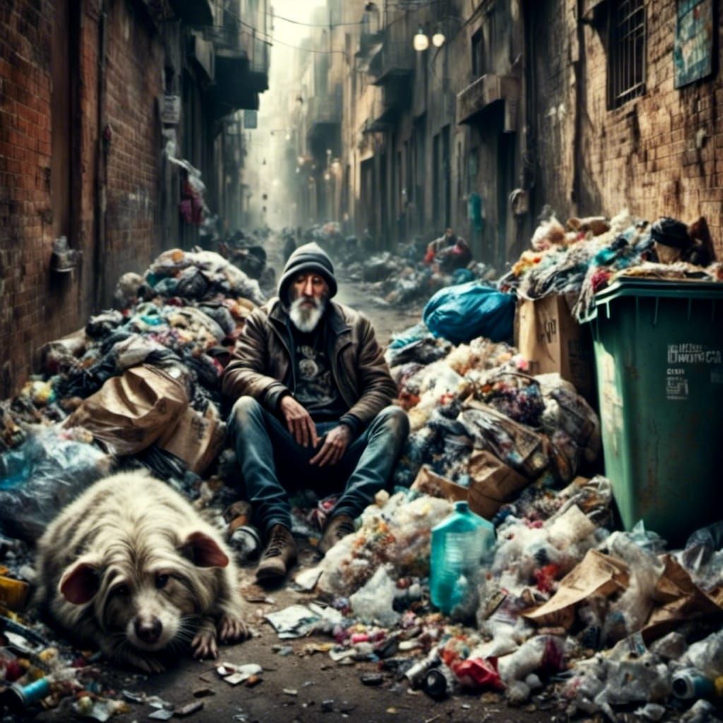 Thrown out with the trash