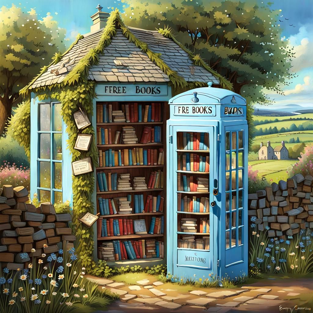 The Little Lane Library  by @Beps