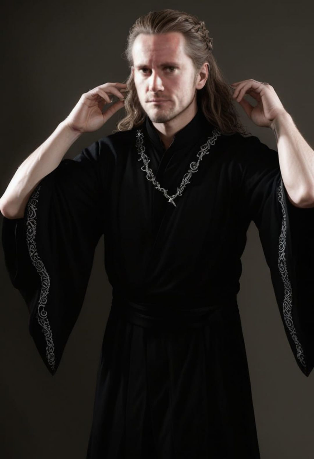 NPC Yalfen Mohr lvl 7 wizard of Black Robes - (Dragonlance Adventures GDR) - (vedi commenti per impost. creaz. immagine)