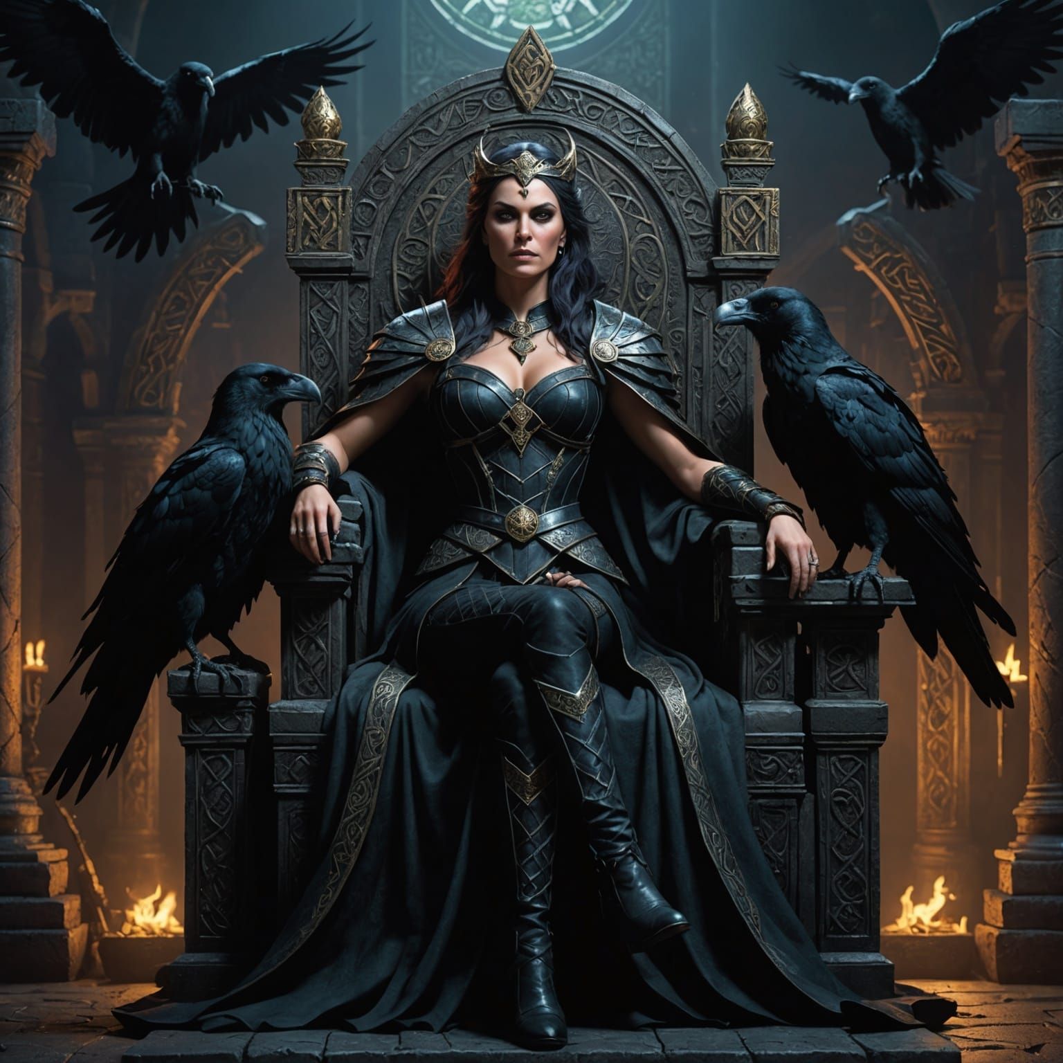 Morrígan (Celtic Goddess)