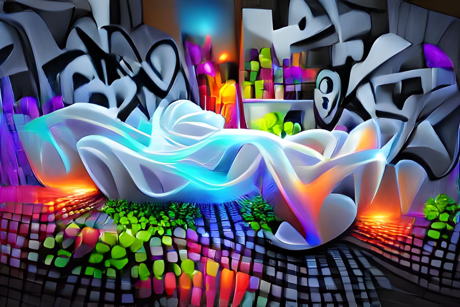 digital 3d abstract