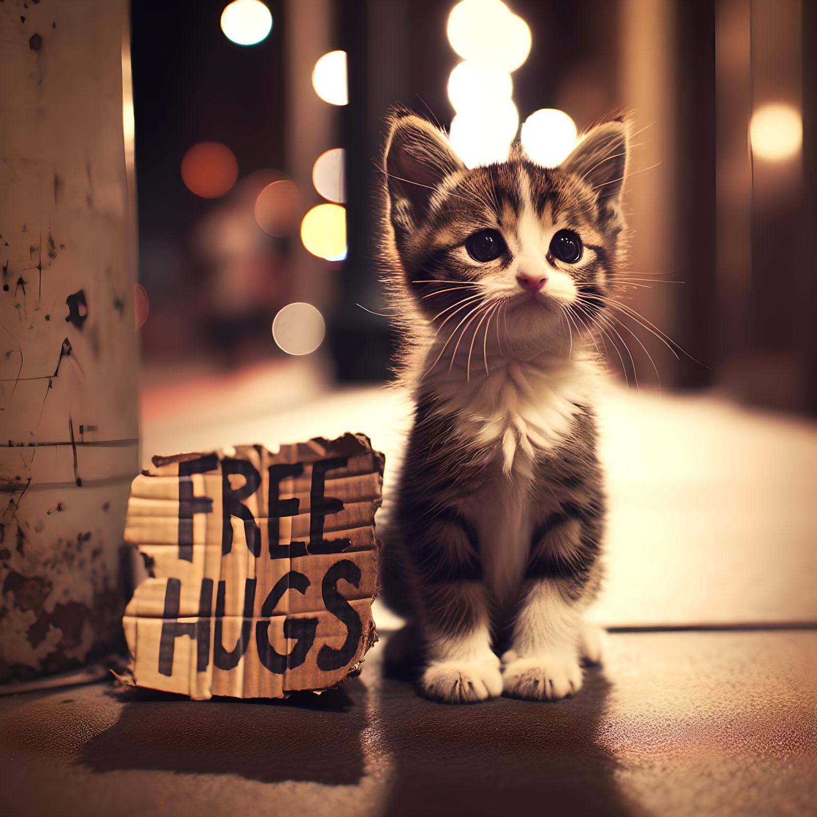 “free hugs”  by @Alexander 