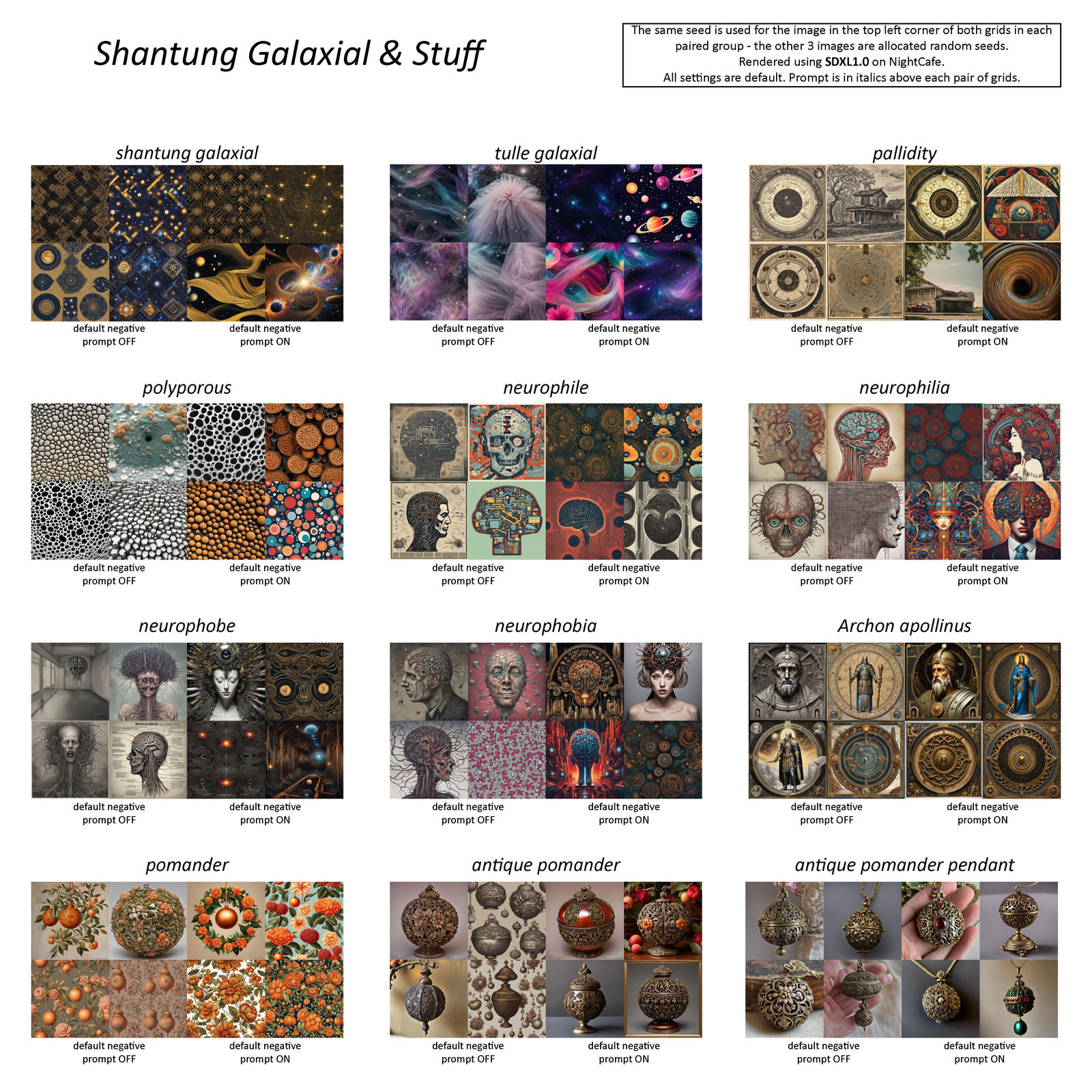 Shantung Galaxial & Stuff