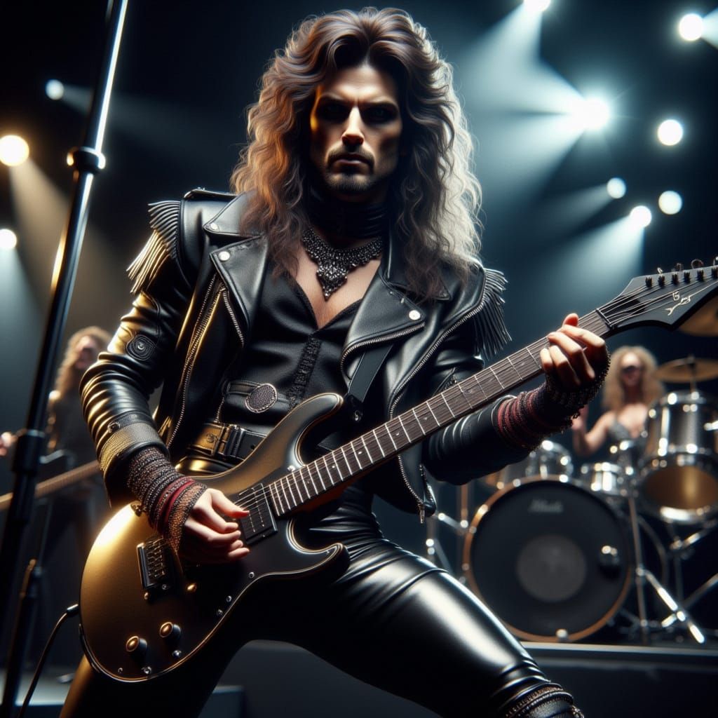 <lora:Rock Star:1.0>Heavy Metal