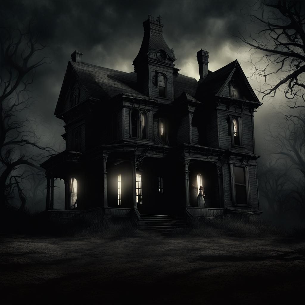 Whispering Hollows Estate - Haunted House (series) - AI Generated ...