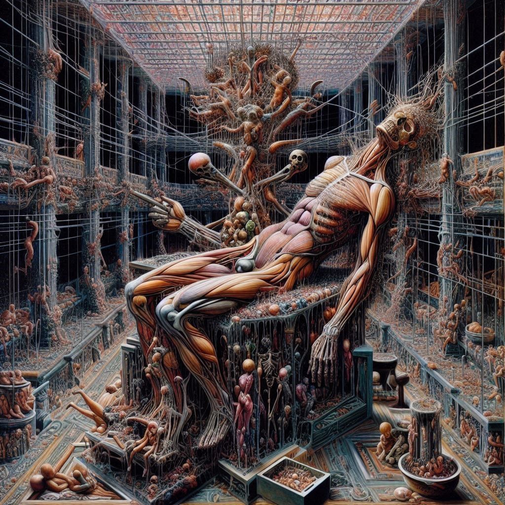 The body is cherished in the perverse certainty of its uselessness, in the total certainty of its non-resurrection