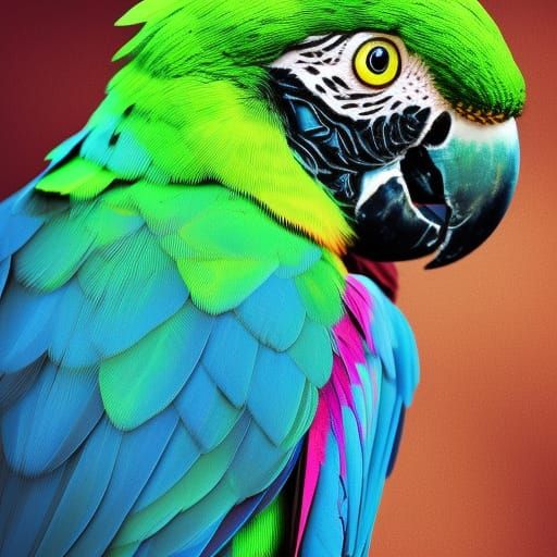 Parrot - AI Generated Artwork - NightCafe Creator