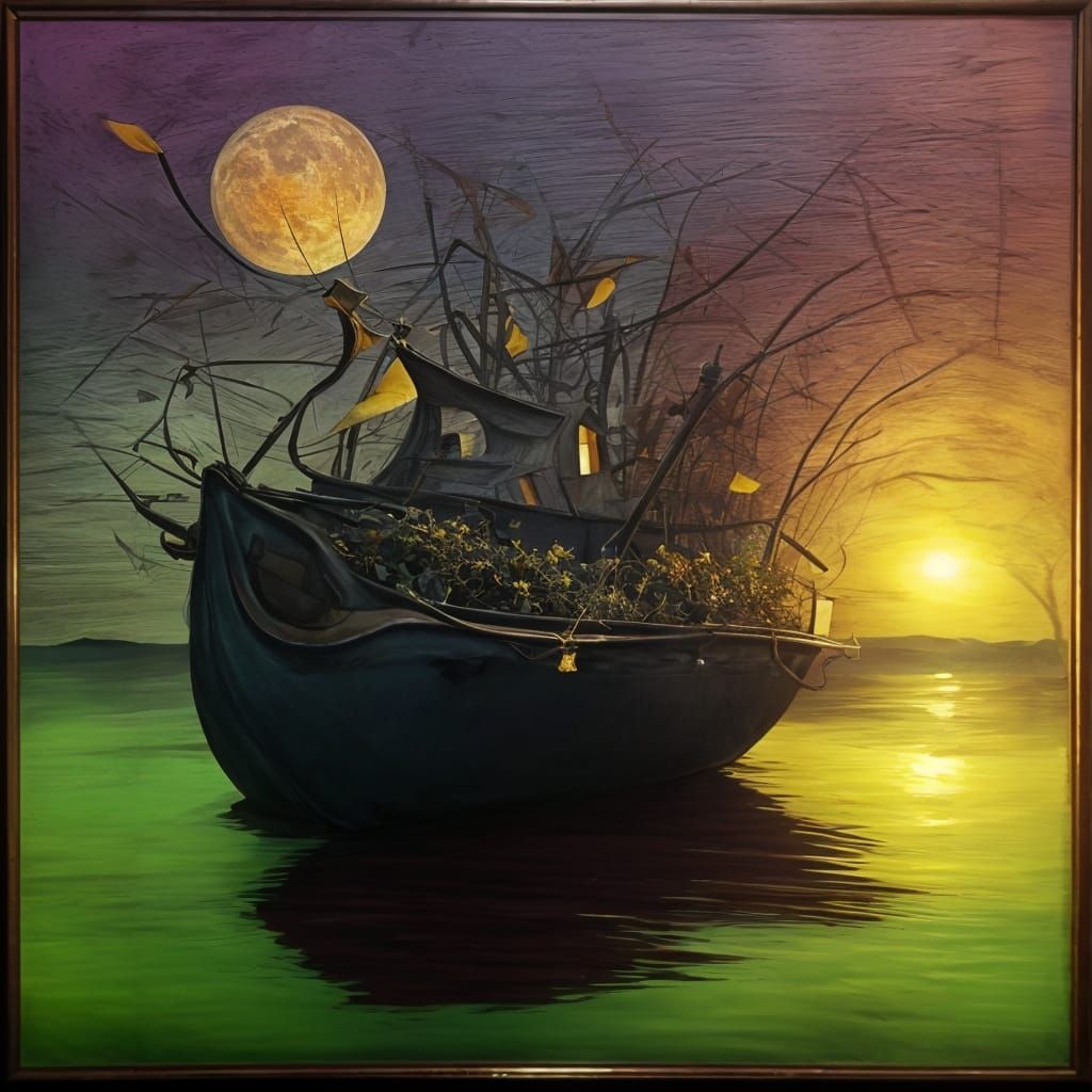 <lora:denizpekkai:1.0> weird handy craft organic realistic denizpek soft shinny purple green yellow reflections