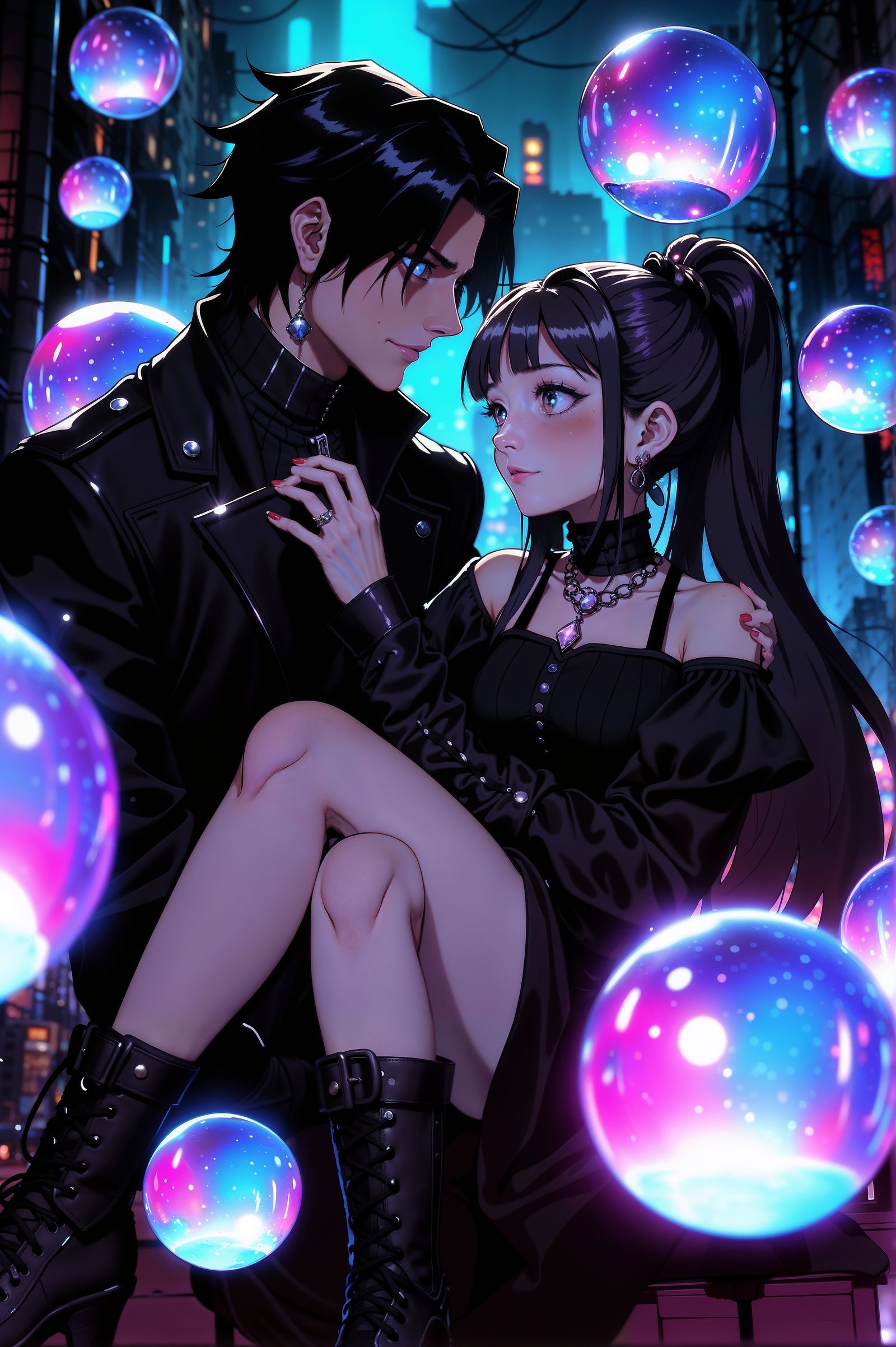 Enchanting Gothic Couple