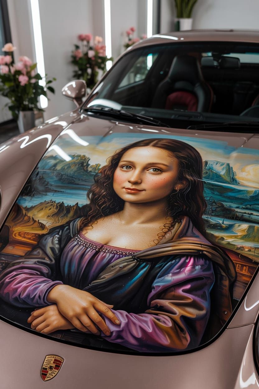 Alternative Mona Lisa by IdeogramAi 3.0