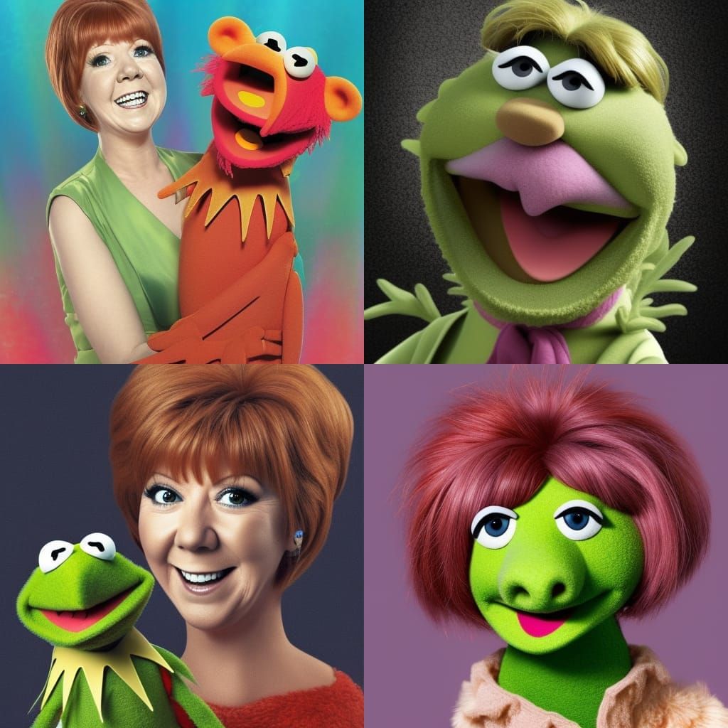 Cilla Black Resurrected As A Jim Henson Creation By The Muppets Ai